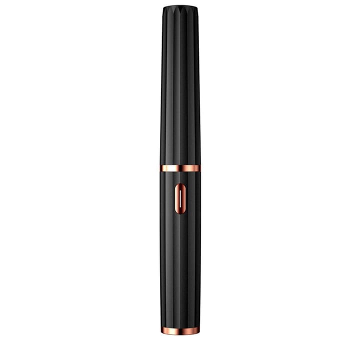 Recourbe-cils chauffant, 3 modes de température, rechargeable par USB, longue durée, noir, électrique black
