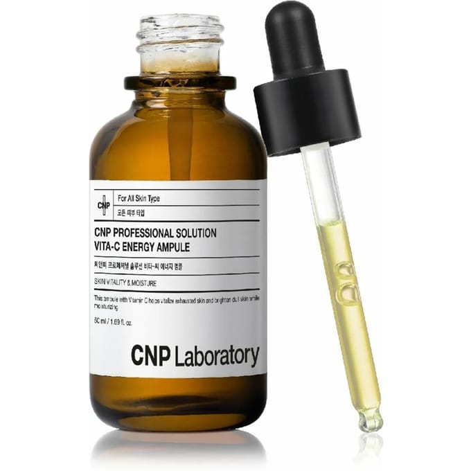 CNP Laboratory CNP Professional Solution Ampoule Énergie Vita-C 50 ml + CADEAU ALEATOIRE black