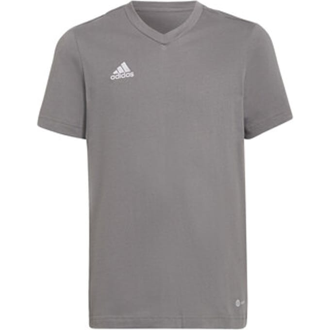 Adidas Entrada 22 T-Shirt Kinderen - Grijs | Maat: 116