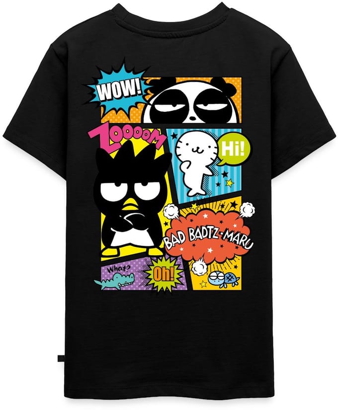 Bad Badtz-Maru Met Vrienden In Comicstijl Premium T-Shirt Tiener