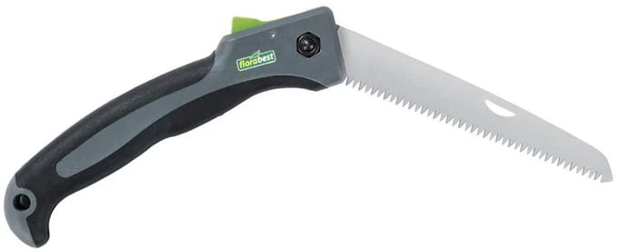 Florabest Inklapbare Tuinzaag - Softgrip en vergendeling
