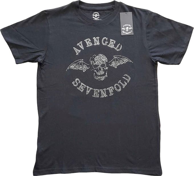 Avenged Sevenfold - Deathbat Heren T-shirt - M - Zwart