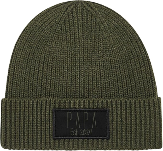 Heren muts - Papa est jaar - vaderdag cadeau - cadeautje voor de liefste papa - Army