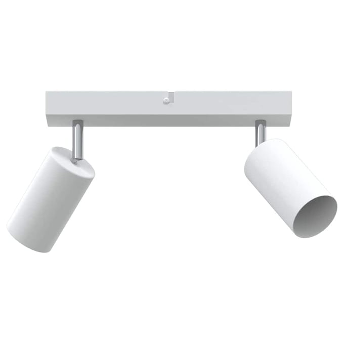 vidaXL Plafondspot met schijnwerpers Wit 26 x 6 x 16 cm Metaal