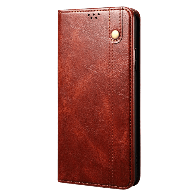 CaseBody OnePlus 12R Retro Bookcase Bruin