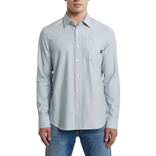 Overhemd Lange Mouw G-Star Raw Bristum 2.0 Slim Shirt