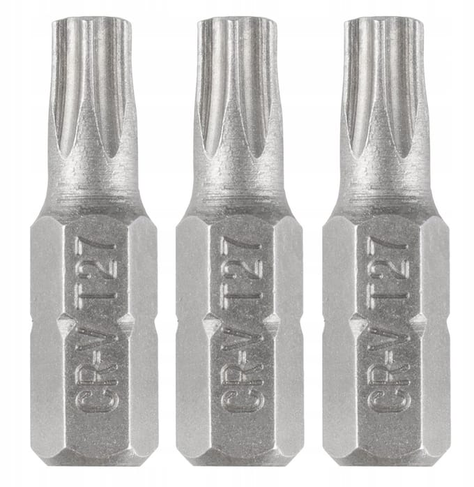 GRAPHITE Torx-bitset T27 x 25 mm - 3 stuks