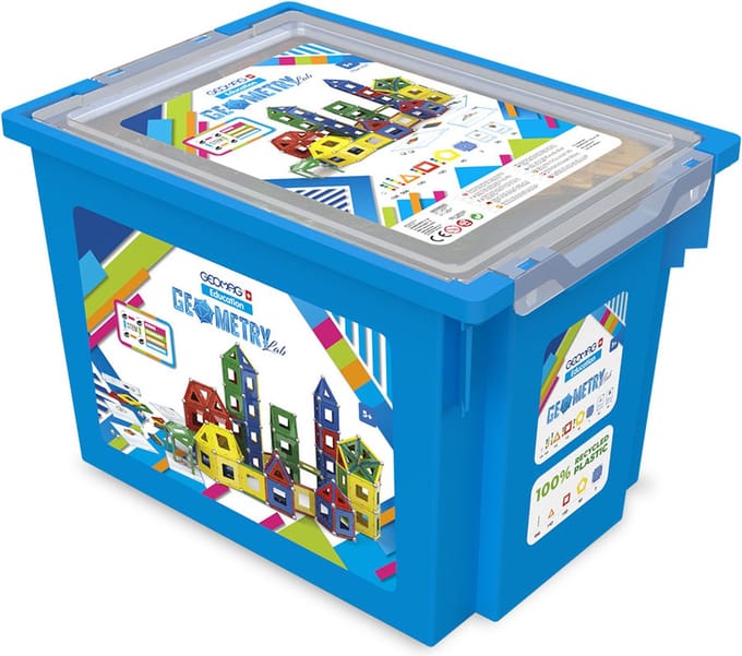 Geomag Education Geometry Lab Recycled Medium - STEM Magnetische Bouwset - 778-delig - Vanaf 5 jaar