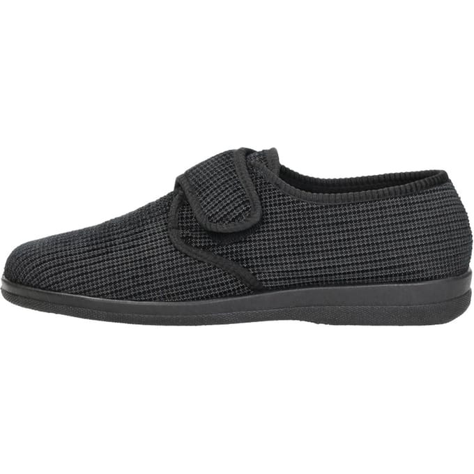 Comfort Plus Pantoffels Dicht Pantoffels Dicht - zwart - Maat 44