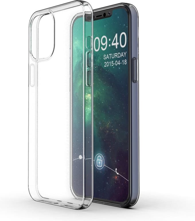 Peachy TPU hoesje geschikt voor iPhone 12 Pro Max - transparant