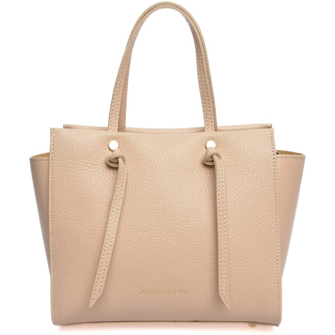 Anna Luchini Rose Rundleer Tas