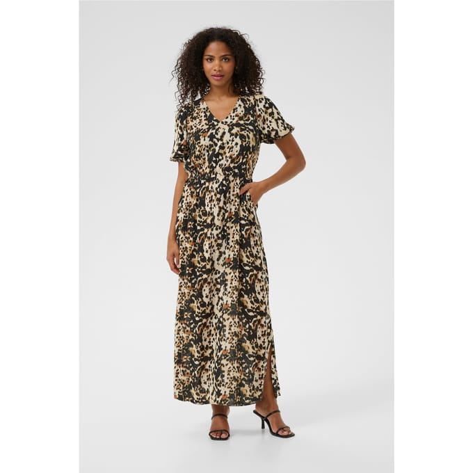 Jurk Regular fit Leopard Print