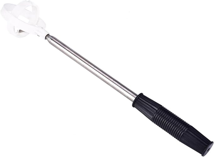 Golfbal Retriever - Golf Picker Tool - Bal Oprapen - Automatische Vergrendeling - 205 cm - Wit