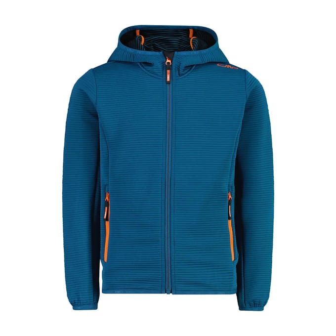 Kinder fleece met capuchon CMP
