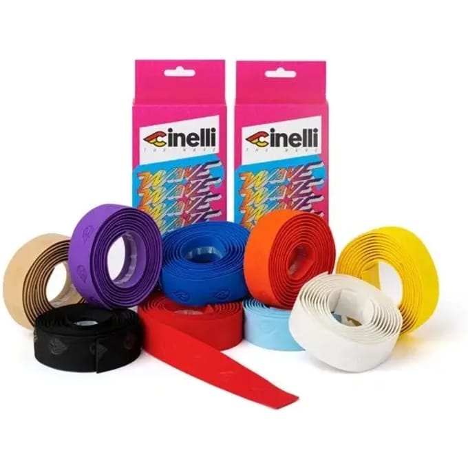 Cinelli Wave End Plugs Stuurlint Blauw