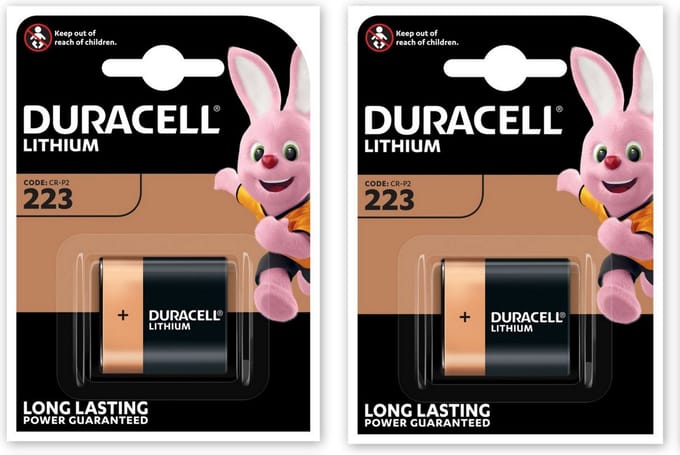 2x Duracell DL223A Ultra Foto bls1