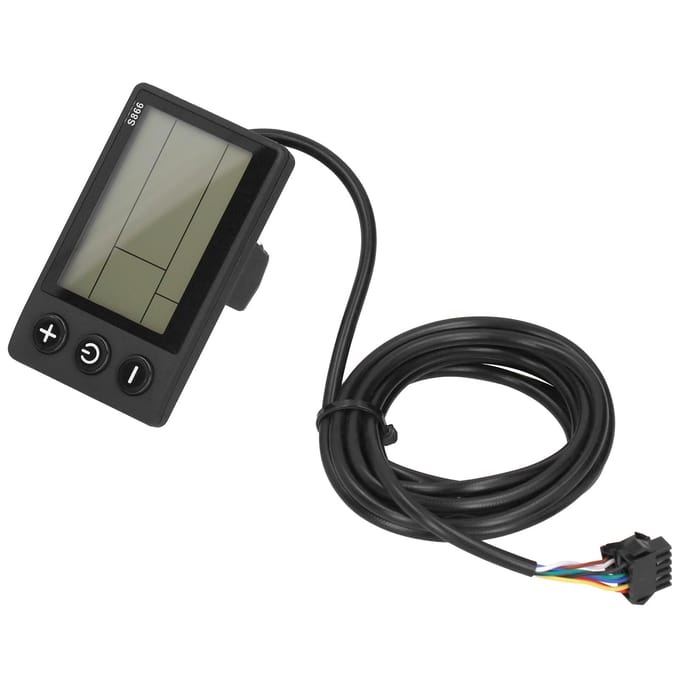 Panneau d'affichage LCD étanche Léger pour Vélo Électrique Trottinette Accessoires de Randonnée48V gray