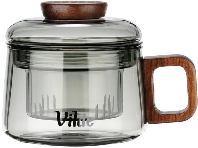 Glas met thee-infuser 240 ml