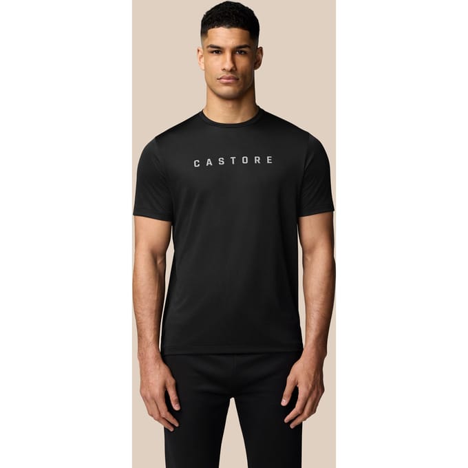 Grafisch Training T-shirt - Zwart/wit