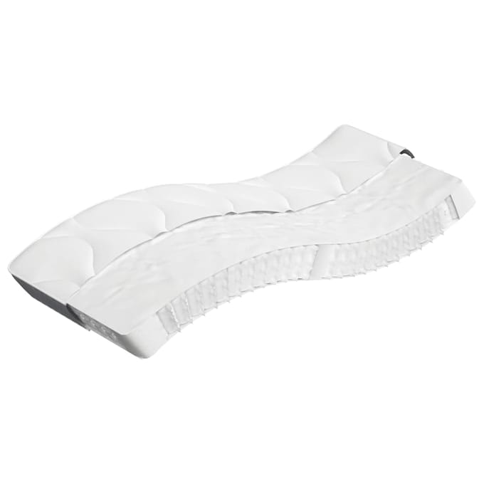 vidaXL - Pocketveringmatras - middelhard - 80x200 - cm