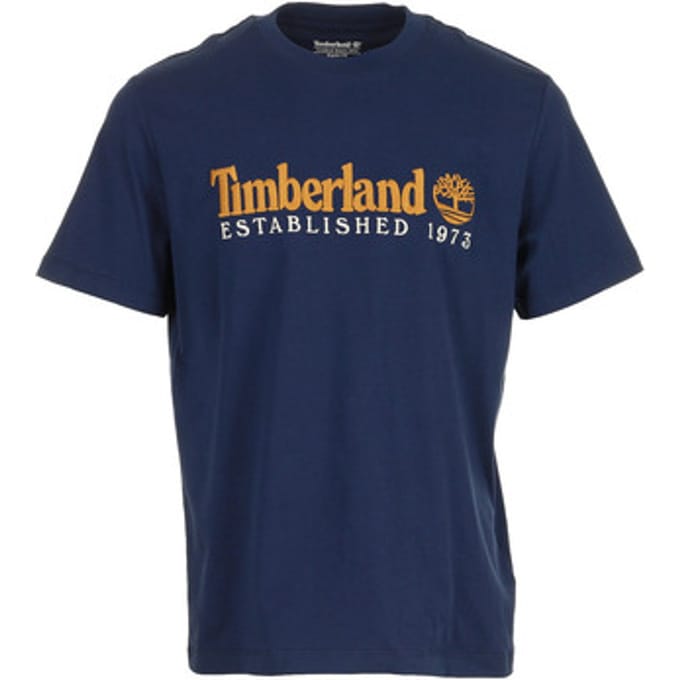 Timberland  T-shirt Korte Mouw SS Embroidered Established 1973