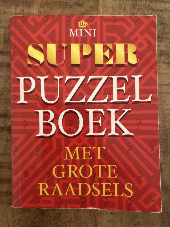Mini super puzzel boek - met grote