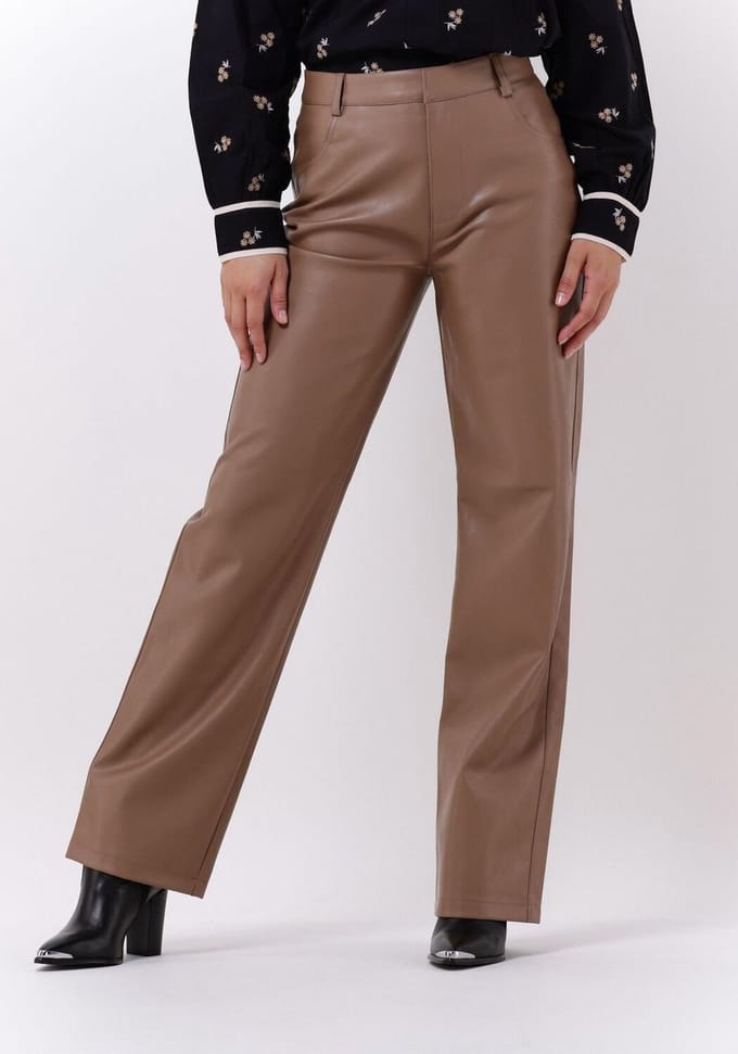 Sofie Schnoor Trousers Broeken Dames - Bruin - Maat M