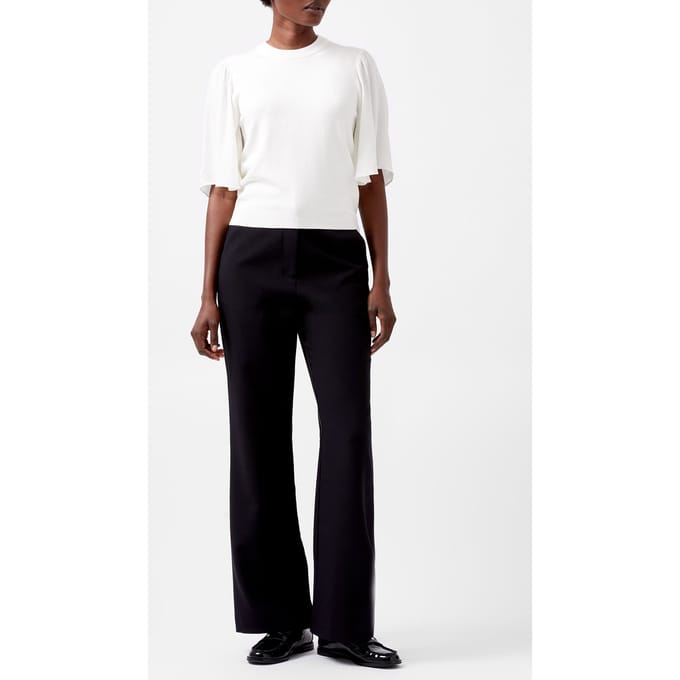 French Connection Krista Knits Flared Slv Jumper Marine Taglia: XS | Maglioni a maglia Outlet | Donna
