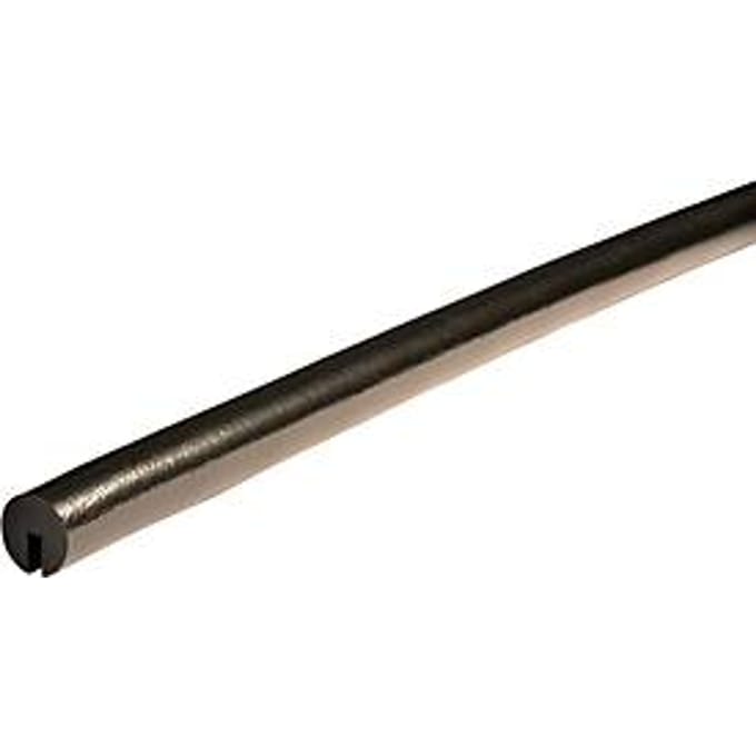Randbeschermprofiel type B, 1 m/stuk, zwart