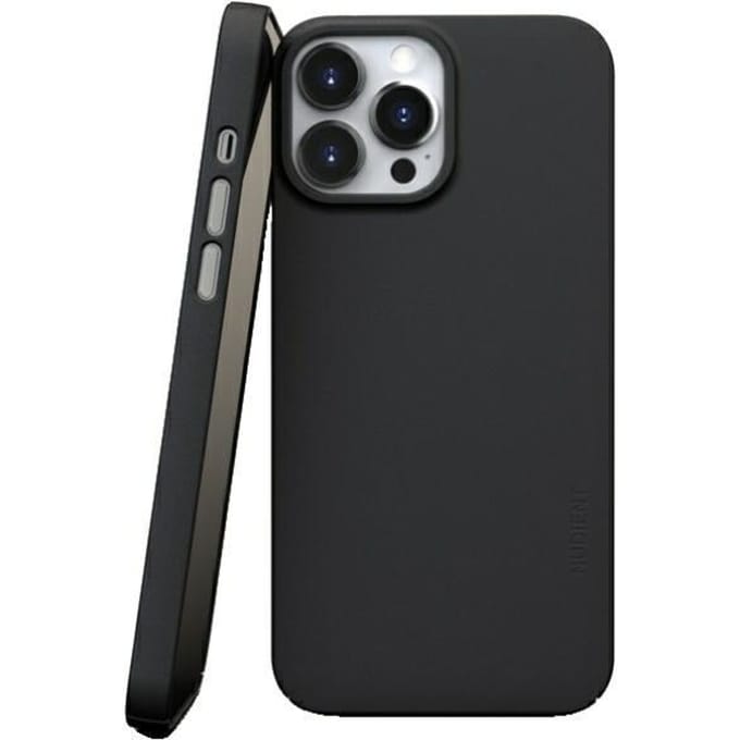 Nudient Thin Case V3 Magnet hoesje geschikt voor iPhone 13 Pro Max - Zwart
