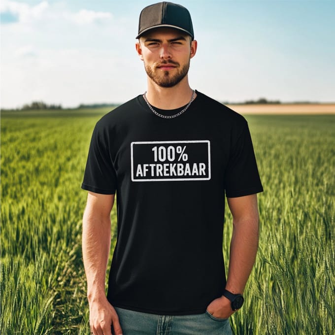 AGRIFANS® 100 Procent Aftrekbaar - Heren T-shirt - S