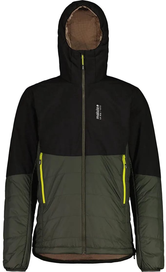 Maloja Tajelem Jas Groen,Zwart M Man