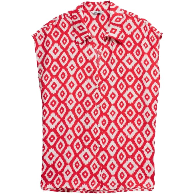 Blouse met patroon dames Salsa Jeans