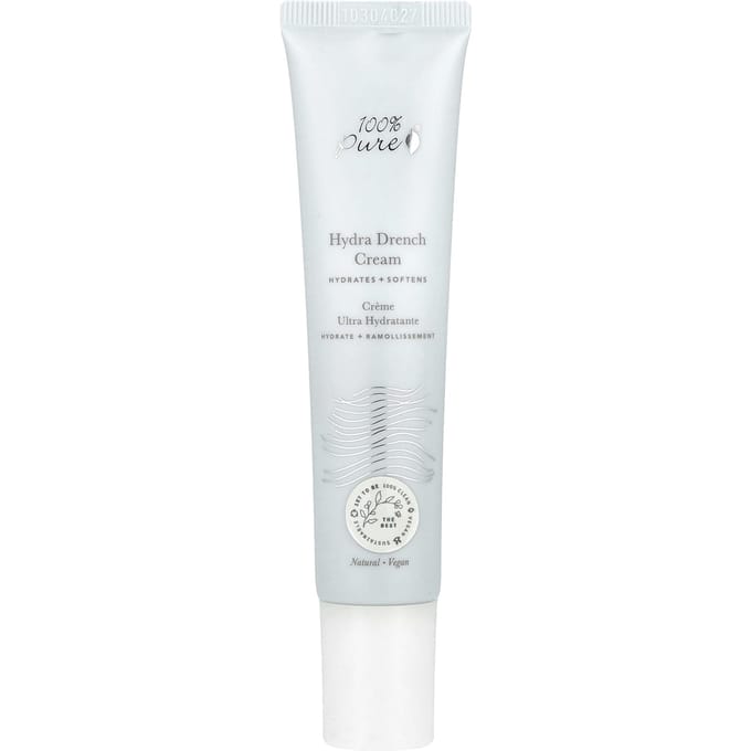 100% Puur, Hydra Drench Crème, 40 ml(1.4 fl oz) white