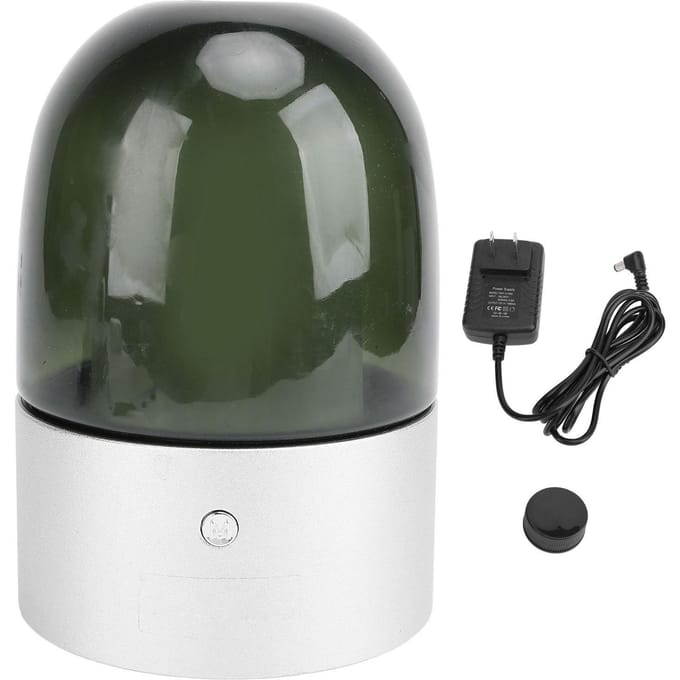Diffuseur d'Huiles Essentielles sans Eau 5W 60ml Diffuseur d'Aromathérapie avec Base en Aluminium Lumière Colorée gray