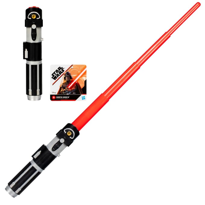 Hasbro Star Wars Non Electronic Lightsaber Asstd Actiefiguren en superhelden