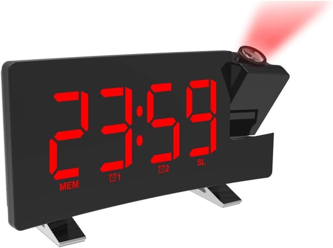 Wekkerradio met Alarm - Nachtwekker - Klokradio - Multifunctioneel