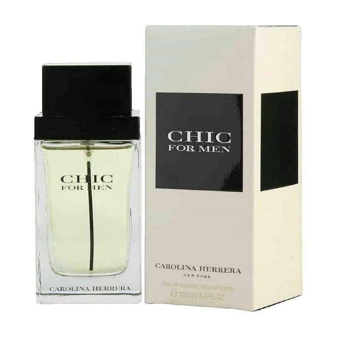 Carolina Herrera Chic Men Eau de Toilette Spray Herenparfum Heren 100 ml