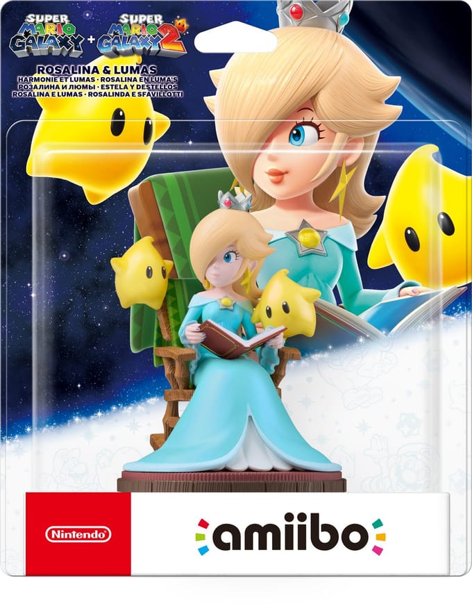 Nintendo Switch Amiibo Super Mario Galaxy - Rosalina & Lumas Games