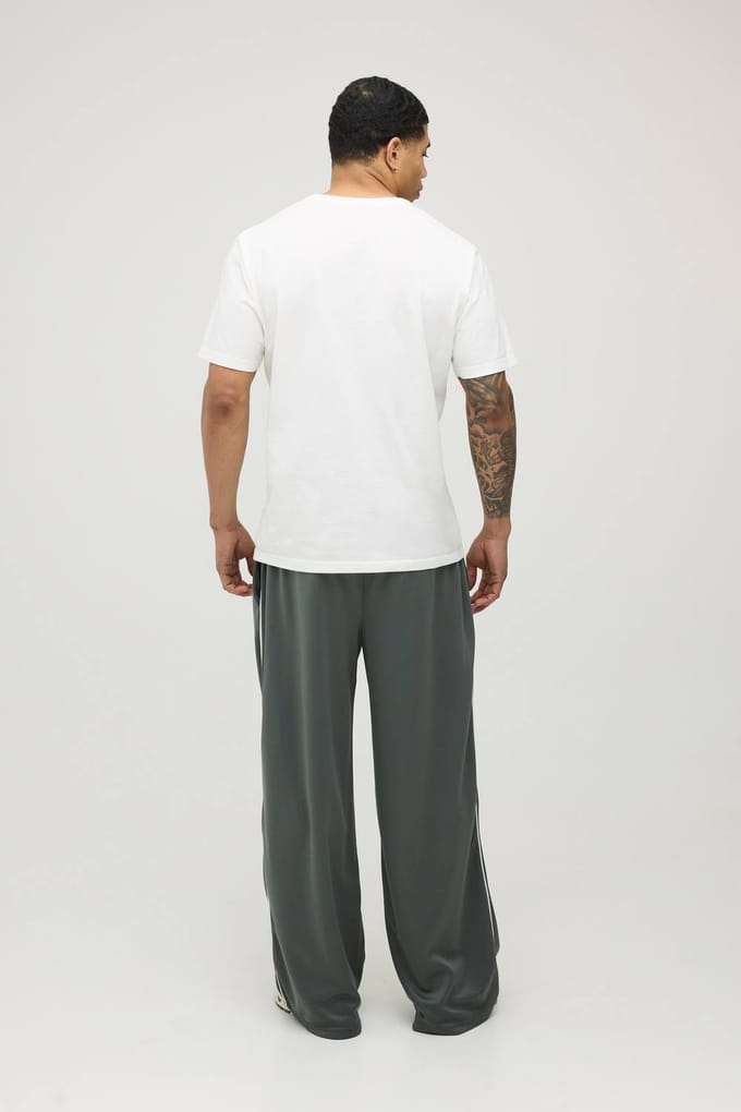 Tricot Wide Leg Jogger | Vintage Khaki | Size Small