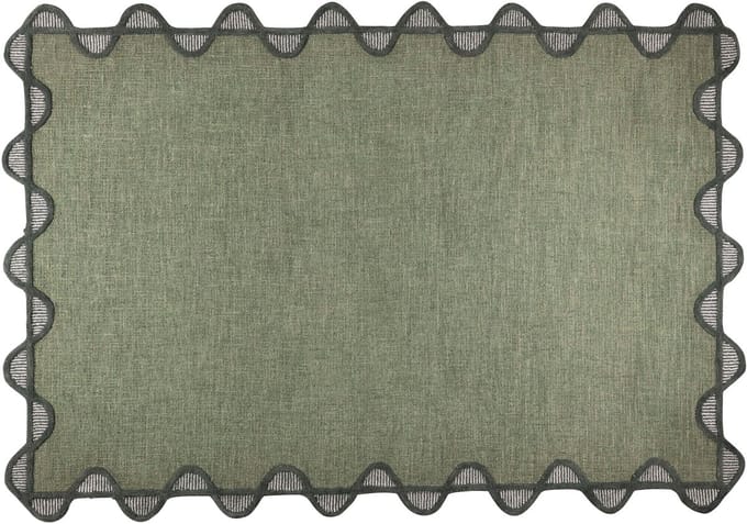 Bold Monkey Sugar Lines Vloerkleed 160 x 230 cm - Groen
