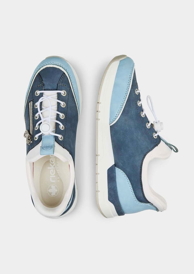 Schoenen - blauw / wit - Gr. 37 van Goldner Fashion