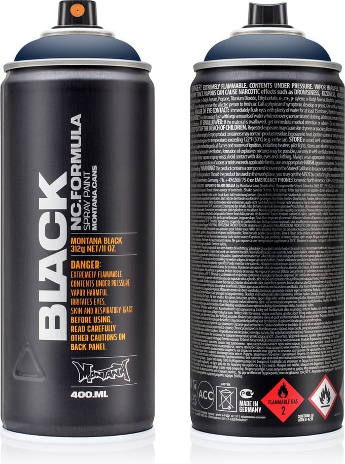 Montana BLACK 5092 Dark Indigo spuitbus 400ml