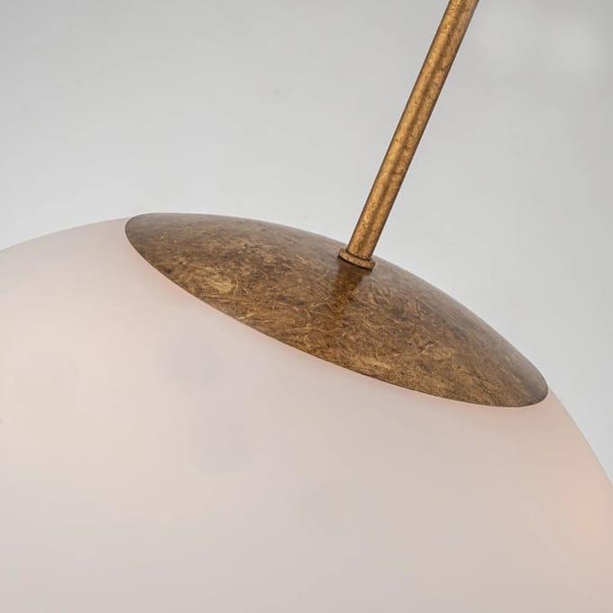 Elstead Lighting LED Hanglamp Staring | 3X E27 Max 40W | Distressed Gold