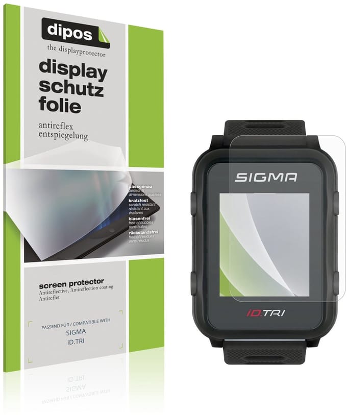 dipos – 6x Matte Beschermfolie geschikt voor SIGMA iD.TRI | Krasbestendige & antireflecterende Screenprotector Ultra-Thin