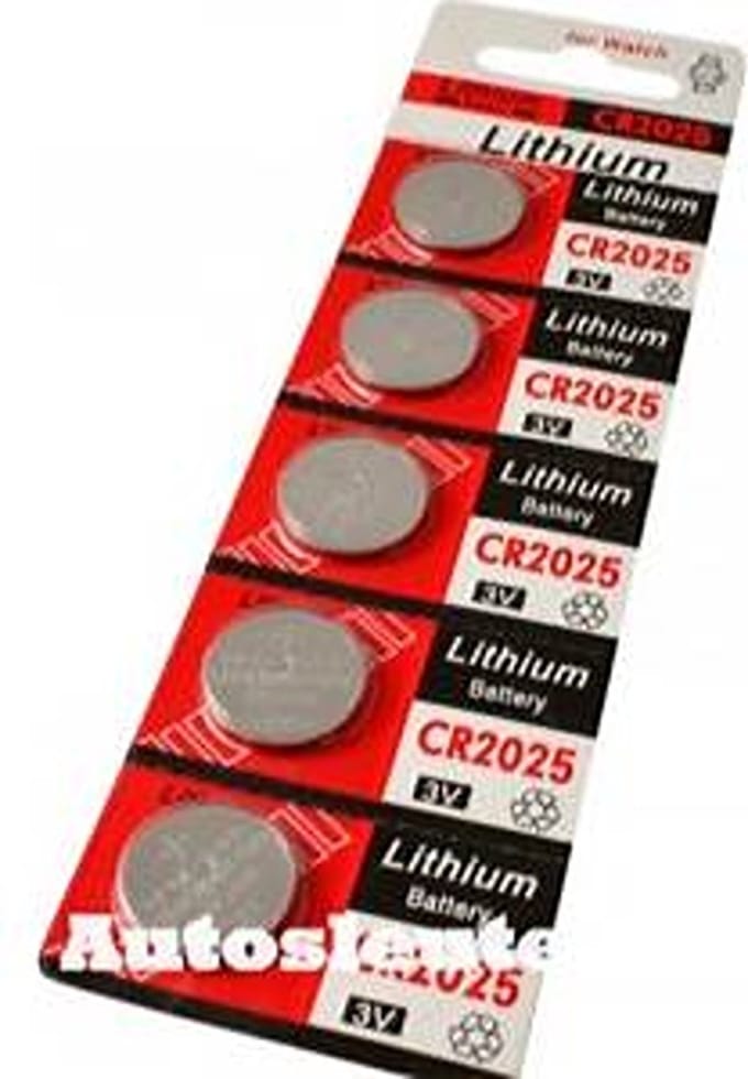 CR2025 lithium Knoopcel batterijen 5 stuks