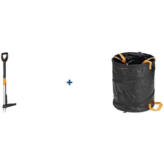 Fiskars smartfit + gratis popup zak 56 l