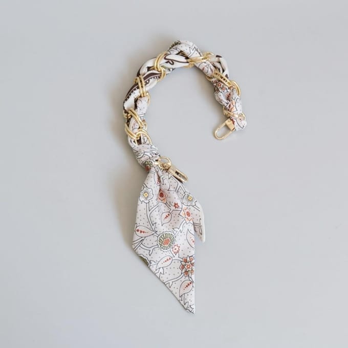 Vintage tas accessoire - Ketting tas - DIY tas maken - Duurzaam metaal - 30 cm lengte - Chic