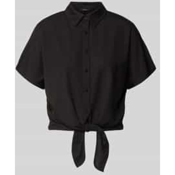 regular fit overhemdblouse van viscosemix model 'Suruli'