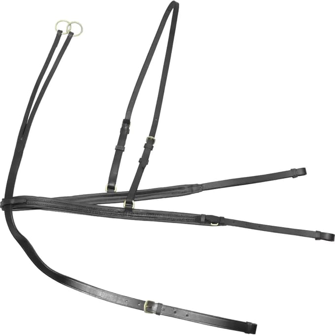 Jachtcollier met martingale voor paard Derby